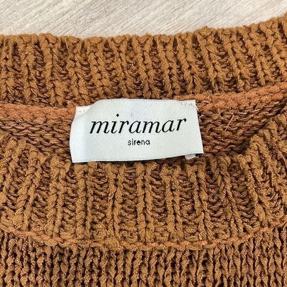 Miramar Sirena size medium crop top sweater - Picture 5 of 8
